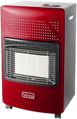 Poêle à gaz VINCO GPL PROPANO BUTANO 4.2KW BORDEAUX