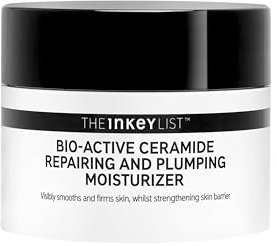 The INKEY List Bio-Active Ceramide Moisturiser 50ml, Anti-Ageing Skincare, 24-Hour Hydration Cream, Vegan Friendly, Suitable For All Skin Types