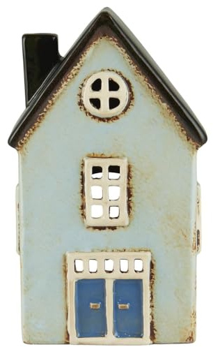 IB Laursen Haus f/Teelicht Nyhavn Doppeltür schwarzes Dach B: 8 H: 19 L: 11