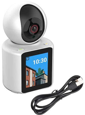 Andoer Telecamere Wifi Videocamera Sorveglianza Interno Wifi Telecamera Pan Tilt Telecamere Per Cani Casa Bambini Rilevamento Viso Connessione Video E Audio Bidirezionale Visione Notturna Ir