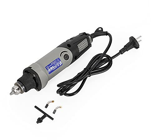 DSYOGX Smerigliatrice dritta, elettrica, 400 W, 6 velocità variabile, smerigliatrice 5000 – 28000 giri/min, smerigliatrice per intaglio, taglio, lucidatura