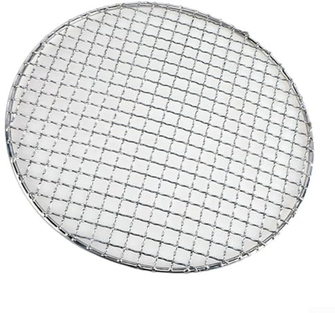 URPIZY Runder Bräter, 15–35 cm, rundes Kühlrost, Edelstahl, rundes Gitter, Grillnetz, Backblech, Grillgitter, Grillrost (20 cm), 16JY2PI31F0Z5V24UNF831DHO92U6