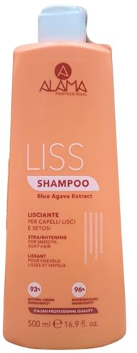Shampoo Liss Alama Lisciante per capelli lisci e setosi 500ml (Shampoo)