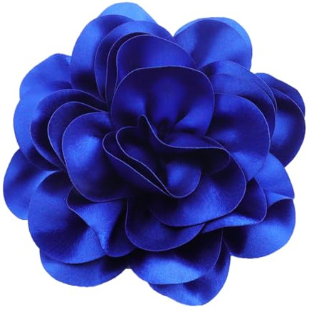Hkfgdjdl Blumen-Brosche, französischer Stil, modische Blumen-Anstecknadel, handgefertigt, Seide, Blumenform, Schmuckzubehör für Damen