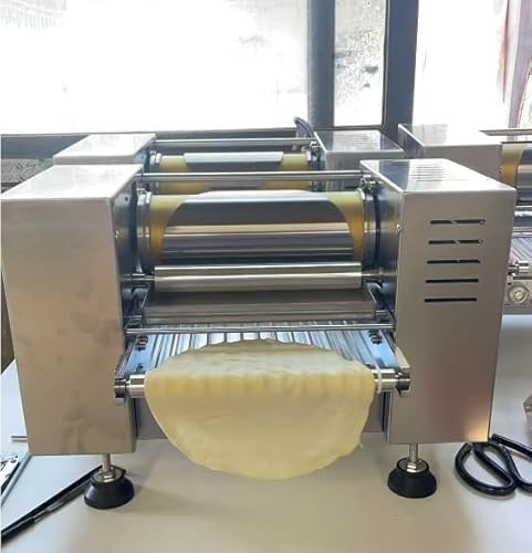 WOTZOV Machine Commerciale Automatique de Fabrication de crêpes de 8 Pouces, Machine à crêpes à Peau d'œuf, Machine à crêpes à Mille Couches