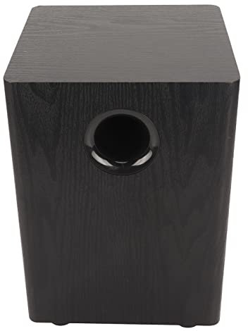 Majatou Haut-Parleur de bibliothéque alimenté, Caisson de Basses stéréo indépendant, Caisson de Basses Passif, Cinema Mason 150w, Haut-parleuraires de 6,5 Pouces
