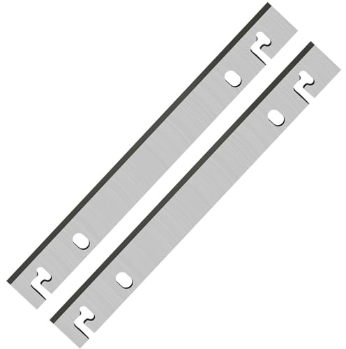 SHGUOMSC Lot de 2 Lames raboteuse HSS 154 × 16,7 mm, 15, cm, for Machines à Bois, raboteuses d'épaisseur