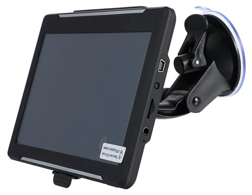 UTHCLO GPS Navegador Pantalla Táctil para Coche y Camión con Vehículo Voz Real y Mapas