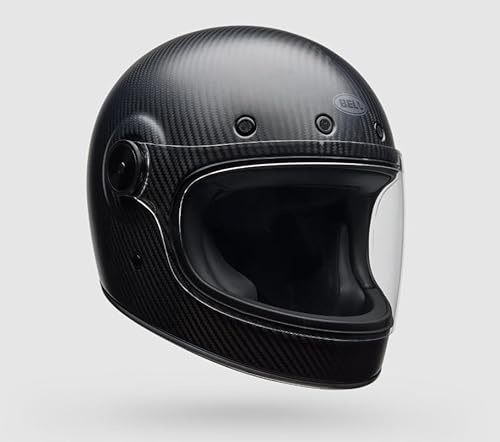 BELL Bullitt GT Carbon Motorradhelm (Schwarzmatt/Carbon), L (59)