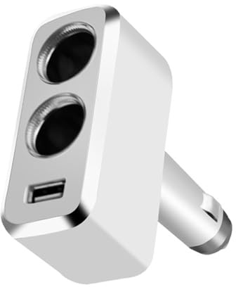 BUBEFSKD Adattatore Ricarica per Auto USB A 1 Splitter Alimentazione Auto con Presa USB Singola Dispositivo Efficiente Ricarica Dispositivi Mobili 12V/24V