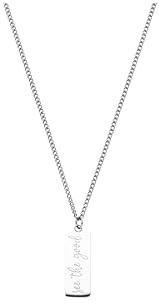 Purelei See the Good Kette – wasserfest & verstellbar | Gravierte Edelstahlkette mit „See the Good“-Schriftzug & 18K Vergoldung | Erinnerung an Positivität & Aloha-Spirit