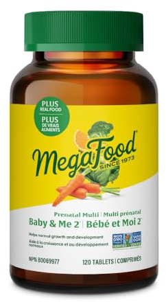 Mega Food Baby & Me 2 Prenatal Multi 120 Tablets