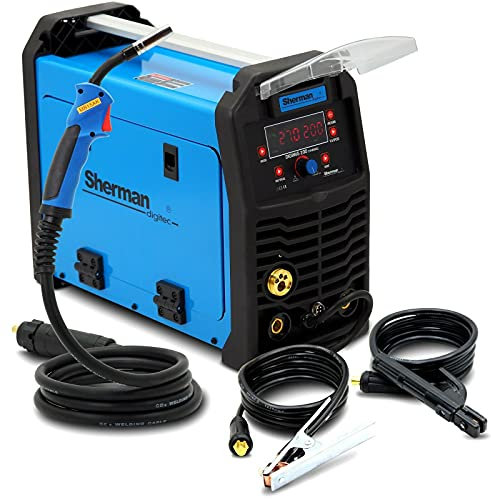 DBA_SHERMAN SHERMAN DIGIMIG 200 Synergy 3 en 1 MIG/MAG Synergie Poste à souder TIG 200 A CuSi3