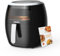 Acekool 8L Family Rapid Digital Air Fryer, Energy-Saving Air Fryer Oven, Touch Screen, 8 Cooking Functions, Timer & Temperature Control, Oil-Free, Non-Stick, Dishwasher Safe, 1800W