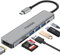 Adattatore USB C HDMI Hub per MacBook Pro/Air M1 M2,iTSOHOO 7 in 1 da Tipo C a HDMI 4K, porte USB 3.0/2.0, lettore di schede SD/TF, adattatore multiporta di ricarica 100W PD per Chromebook/XPS/Surface