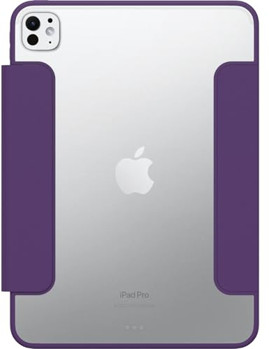 OtterBox Symmetry Folio Hülle für iPad Pro 11 Zoll (M5/M4), Lila | Für iPad Pro 11, Stoßfeste, sturzsichere, dünne Schutzhülle, nach Militärstandard getestet, Keine Einzelhandelsverpackung