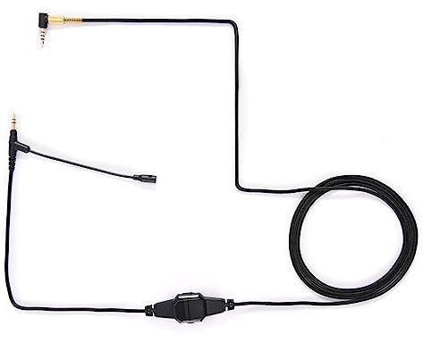For 700 QC25 QC35 OE2 Gaming Headset Headset Cable Boom Microphone Computer 3.5 To 2.5mm PC