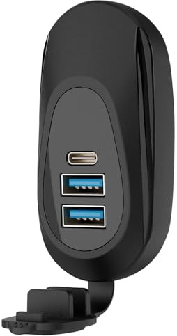 Prise USB murale 12 V, prise USB - Montage mural 36 W PD3.0 Ports USB | Remplacement de l'adaptateur de prise USB QC3.0, chargeur