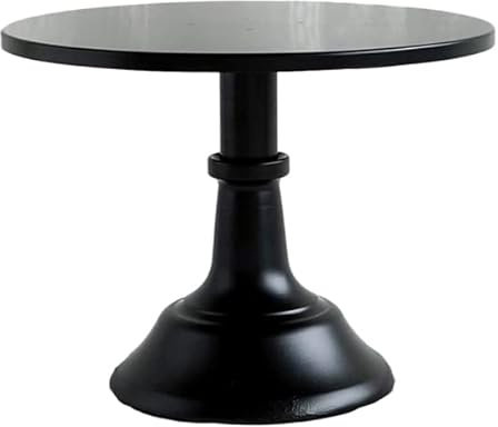 HYEFDWS Cake Stand Cake Stand Milk Tea Shop Dessert Dessert Tall Tray Wedding Props Party Cake Tray Decoration Cupcake Stand (Black)