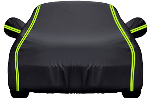 Car Cover for mini Classic 1997-2000,Outdoor Full Car Cover All Weather with Door Zipper for Waterproof Windproof Sun Rain Snow Protection