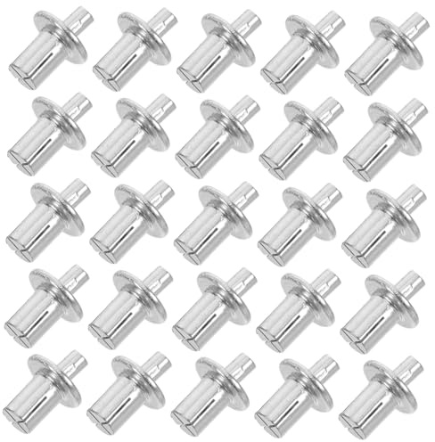 LOLIPPYY 200 pezzi Rivetti in Alluminio Testa Semitonda con Tecnologia Knock per Installazione Rapida Rivetti Espansivi Leggeri e Resistenti per Uso Auto Domestico e Industriale