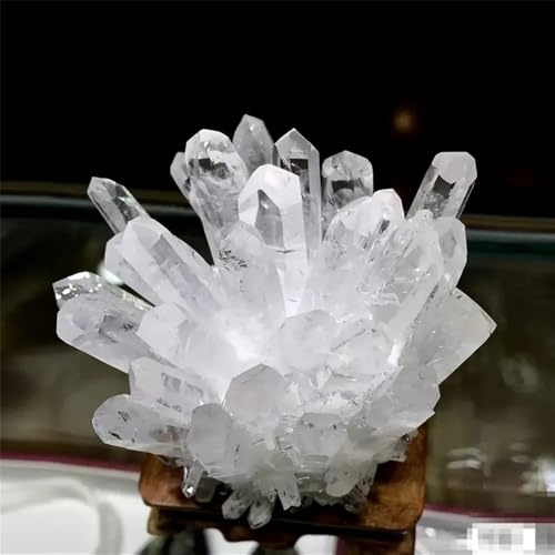 VWWJCCRO 1 Pezzo da 200-300 g di Quarzo Trasparente Scintillante