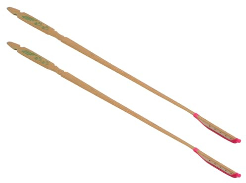Cabilock Yangqin Hammerstock Chinesisches Musikinstrument Zubehör aus Bambus 2 Stück mit Elegantem Design and Komfortablem Spielgefühl for Professionelle Musik
