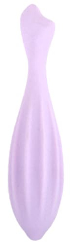 FRCOLOR Strumento per Massaggio Facciale in Silicone Portatile, Massaggiatore Manuale per Viso da Donna, Dispositivo Leggero e Compatto per Uso Domestico in Viaggio