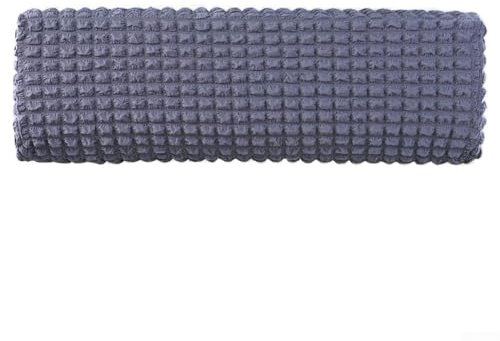 Housse murale pour climatiseur d'intérieur - Housse en polyester lavable et rétractable - Convient pour 80 à 95 cm (gris)