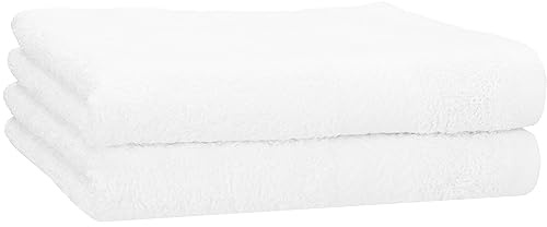 Betz 2-TLG. Handtuch-Set Premium 100% Baumwolle 2 Handtücher 50x100 cm Farbe weiß