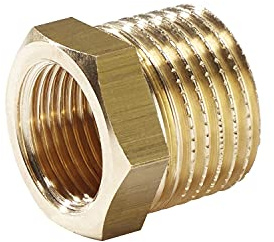 H2O-Flex® Gewindefitting, Messing Fitting 1“ IG x 1 1/4“ AG Reduzierung