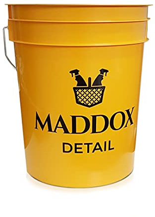 Maddox Detail - Professioneller Auto-Wascheimer für die Autowäsche, 20 l | Robuster 20-Liter-Eimer für sicheres Waschen, kompatibel mit Schmutztrenngitter. Autoreinigung, Detailing Auto
