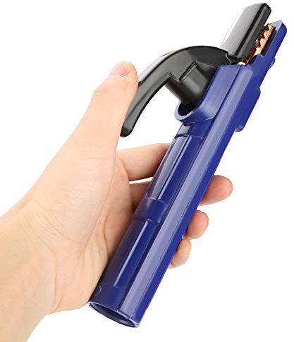 Soporte de Electrodo 300A,Portaelectrodos,Pinza Soldar Electrodo,Abrazadera de Soldadura de Cobre Aislada para Máquina de Soldadura Soporte de Electrodo de Soldadura por Arco 4m 250 Amp