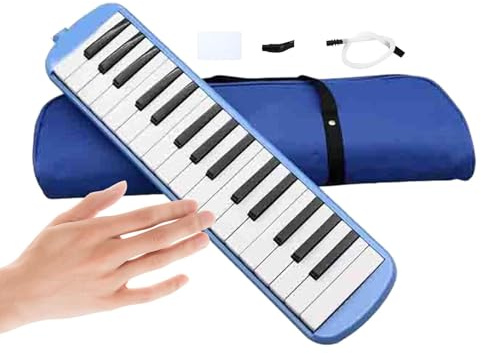 Melodica Instrument, Talk Box Instrument Air Piano Keyboard mit | Doppelrohren, stabile sichere Musikorgel Melodica für Erwachsene, Studenten und Kinder