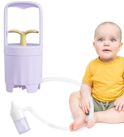 Nasal dammsugare, nässug för, tecknad manuell nässug - bärbar anti-reflux nässug, användarvänlig nässug för tydliga igensatta passager