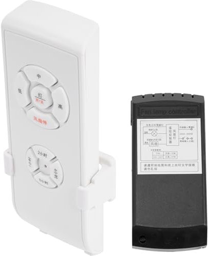 WOONEKY 1set Telecomando Per Ventilatori Timer e Controllo Design Temporizzazione e Facile Usare Batteria Inclusa