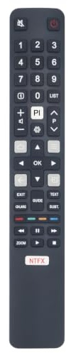 RC802N YUI5 Replacement TV Remote Control Sub RC802N YL17 fit For TCL TV | 75P615K 43C725K 50C725K 55C725K 50C715K 50P610K 55DP628 55EP658 75P617K 43DP628 50DP628 65DP628