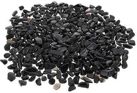 Milisten 1satz Obsidian Dekorative Aquarium Kieselsteine Hochwertige Glatte Steine Für Aquarien Handwerk Und Hochzeitsdekoration Und Sicher Für Fische