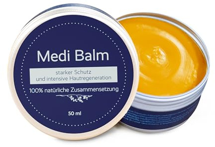 Hautcreme Schützend und Regenerierend - Körpercreme Trockene Haut für Alle Hauttypen - Gesichtscreme Reich an Omega 3, 6, 7 und 9, Enthält Squalan, Teebaumöl, Bismut-Gallat, Argan und Sheabutter