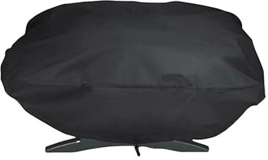 Gasgrills Abdeckhaube, BBQ Grillabdeckung, Grillabdeckhaube, Oxford Gewebe Grill Abdeckhaubes, UV-beständig und Wasserdicht, Abdeckhaube passt für Q100/Q120/Q1000 Gas-Grills, für Outdoor, Camping
