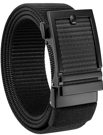 CHAOREN Automatik Gürtel Herren, 35mm Taktischer Ratsche Gürtel Nylon, Schnellverschluss für Arbeit, Outdoor