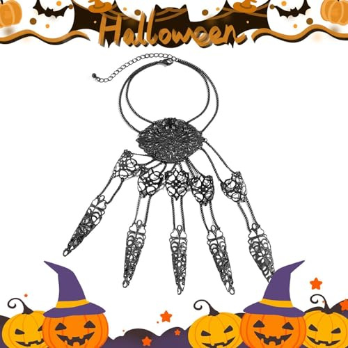 Générique Gotiska armband för kvinnor, justerbar nagelkedja för halloween | universella metallsmycken, cosplay, maskerad, bärbara klo-armband för kvinnor