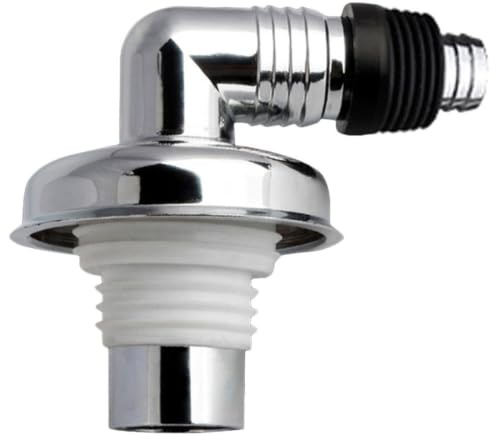 Connettore Angolato per Scarico Lavatrice in Pvc Antiruggine