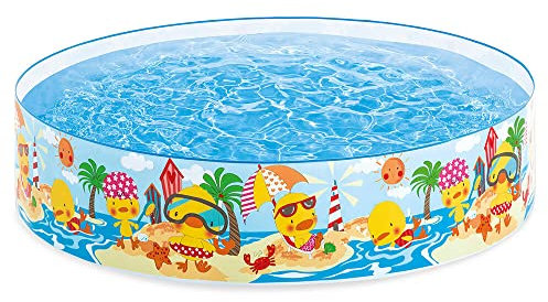 Intex 4' Duckling Snapset Pool Multi-Colour