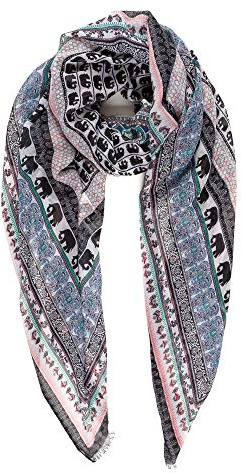 MELIFLUOS DESIGNED IN SPAIN Schal für Frauen, leichte Blumenblumenschals für Frühling, Frühling, Herbst, Winter, Schal, Wickeln