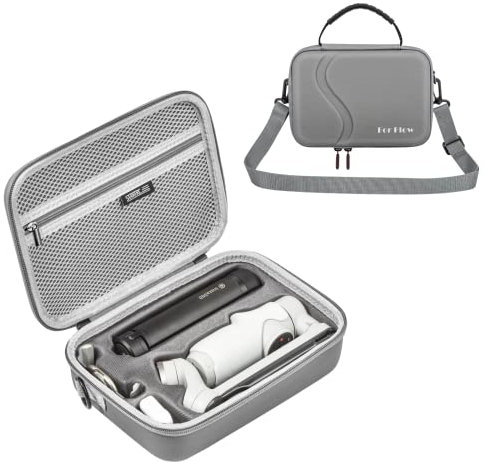 GAEKOL Carrying Case for Insta360 Flow Pro / Insta360 Flow, Hard Shell Bag Travel Case for Insta360 Flow Creator Kit/Pro Tripod Kit AI-Powered Smartphone Stabilizer Gimbal Accessories