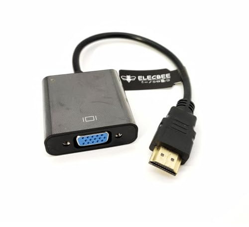 Elecbee Cable de conversión VGA a HDMI con celda EP94Z1E para DVD portátil