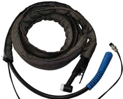 HST TIG WIG Schlauchpaket bis 200 Ampere 6 Meter I Hochwertiges TIG WIG Schlauchpaket für TIG WIG Schweißgeräte I Zubehör für Schweissgeräte