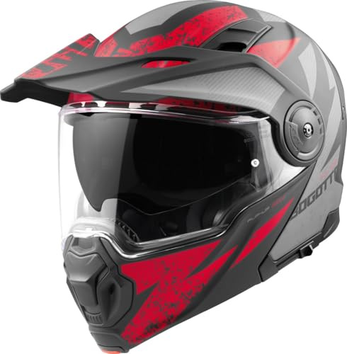 Bogotto FG-102 Safari Casco da enduro in fibra di vetro