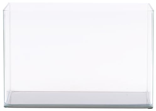 Curved Garden Tank Panorama | Kleines Aquarium aus Glas | Nano Glasbecken | Premium Aquascaping Aquarien | 10 Liter - 30x17x20cm